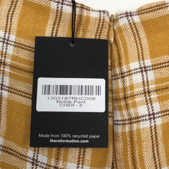 Reformation Noble pants in cher - Picture 3 of 3